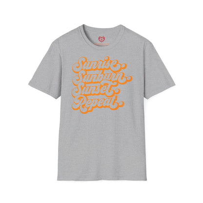 Sunrise, Sunburn, Sunset - Unisex Softstyle T-Shirt