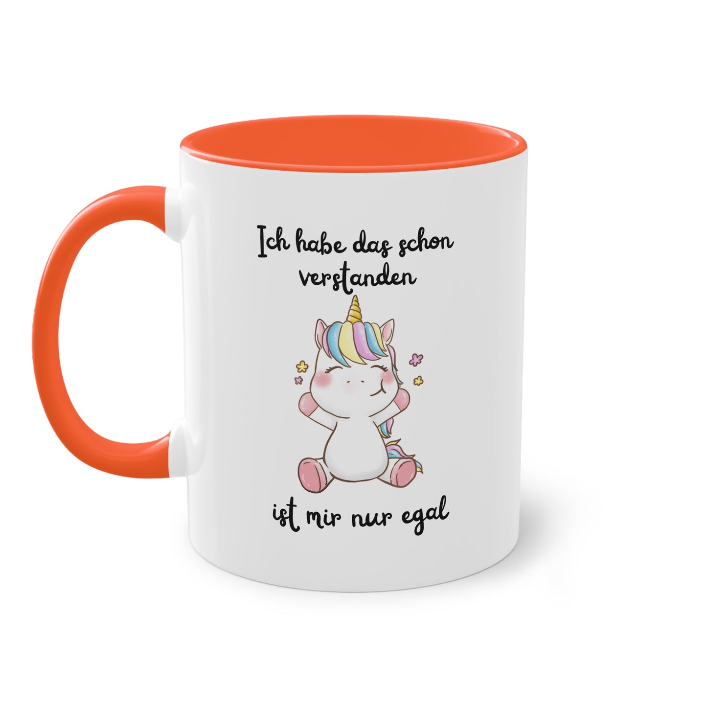 Ich habe das schon verstanden, ist mir nur egal - Zwei-Ton-Tasse