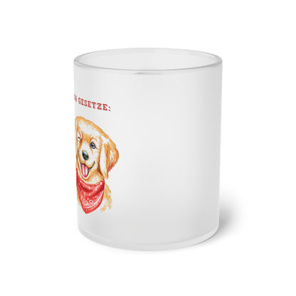 Labrador Gesetze - Milchglas Tasse