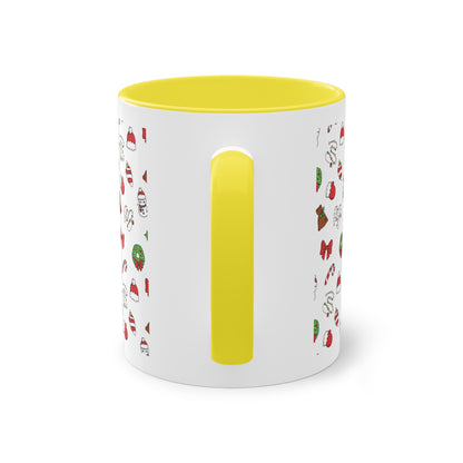 Merry Christmas (2) - Zwei-Ton-Kaffeetasse