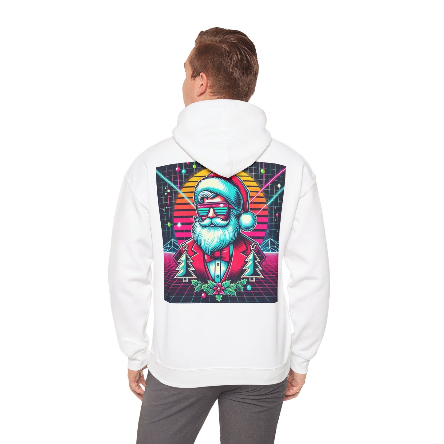 Santa Claus Techno (2) - Hoodie