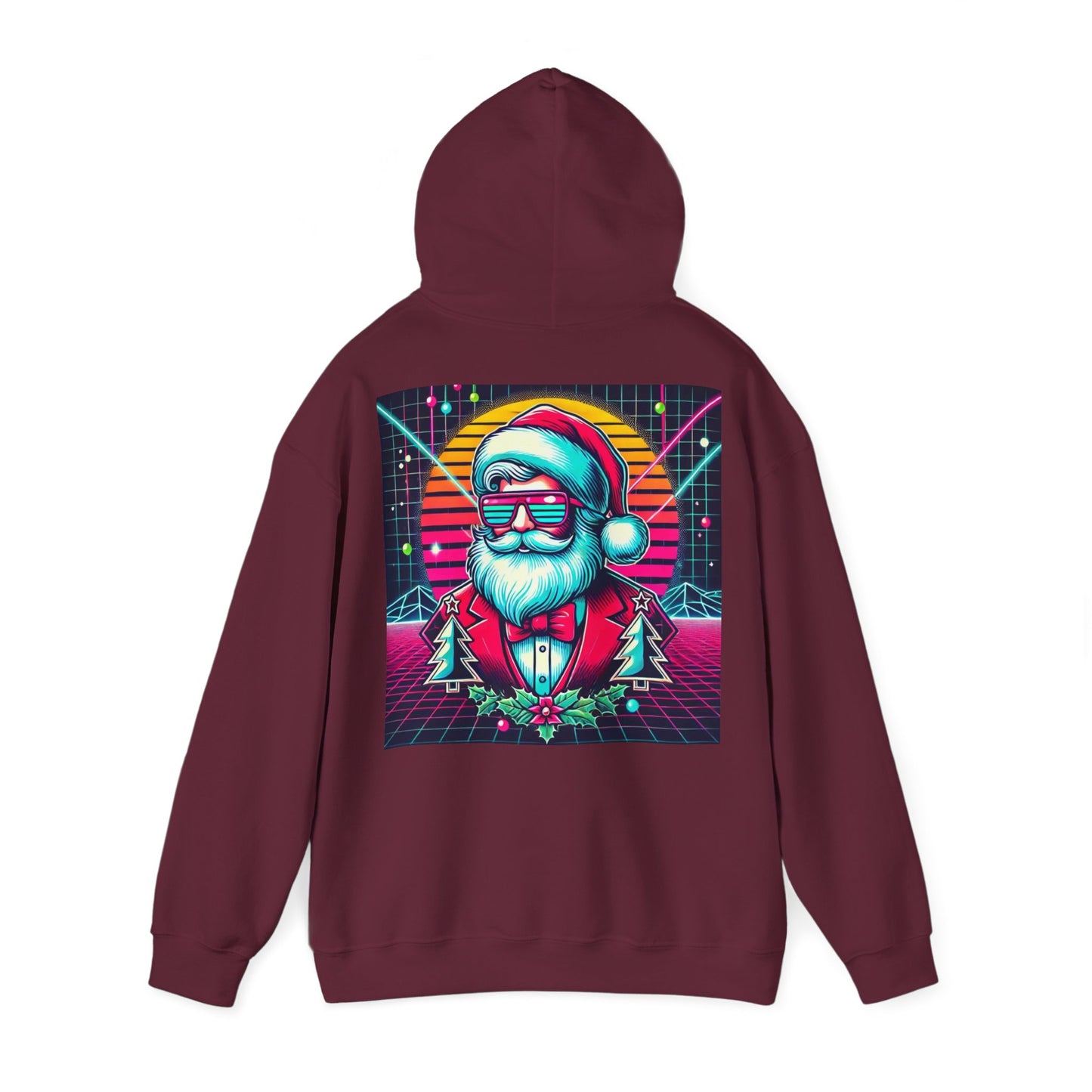 Santa Claus Techno (2) - Hoodie