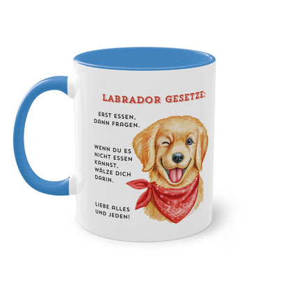 Labrador Gesetze - Zwei-Ton-Tasse