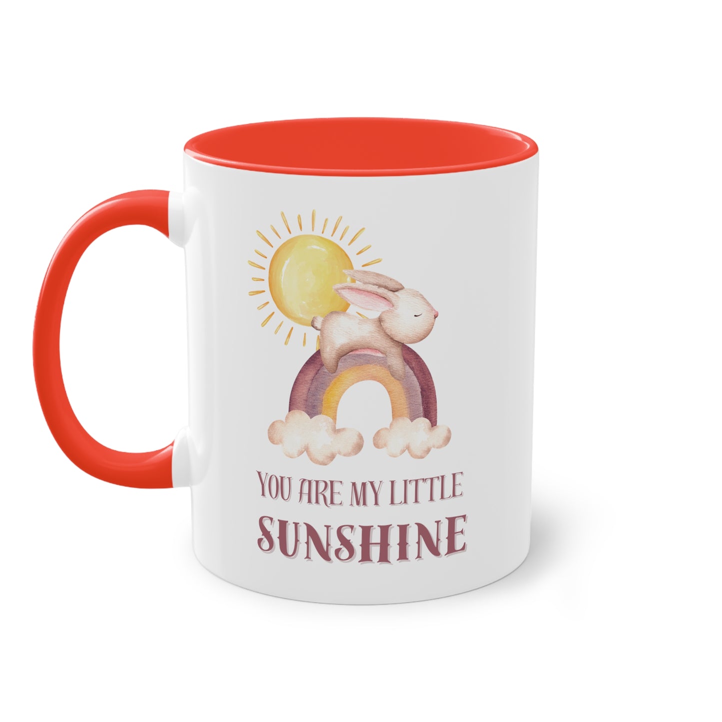 You are my little sunshine - Zwei-Ton-Kaffeetasse