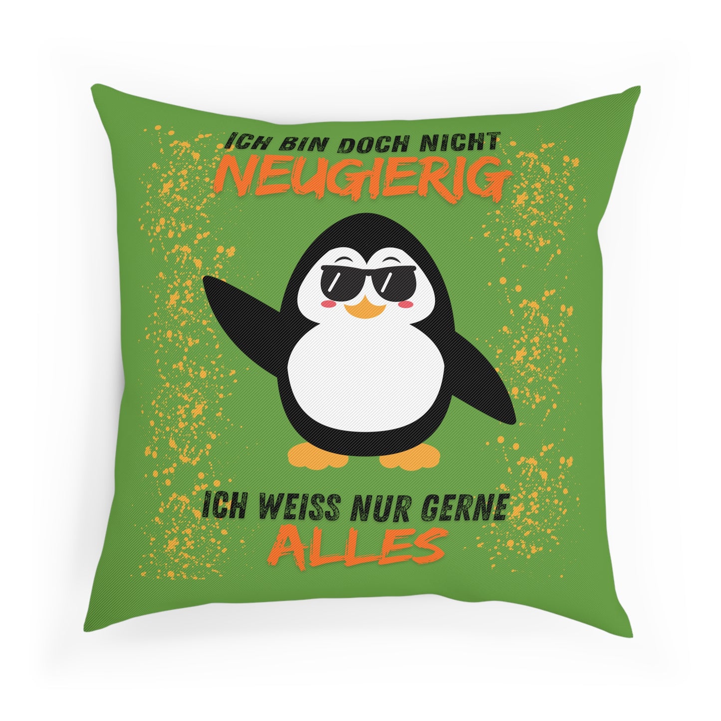 Ich bin doch nicht neugierig - Sofa-/Dekokissen