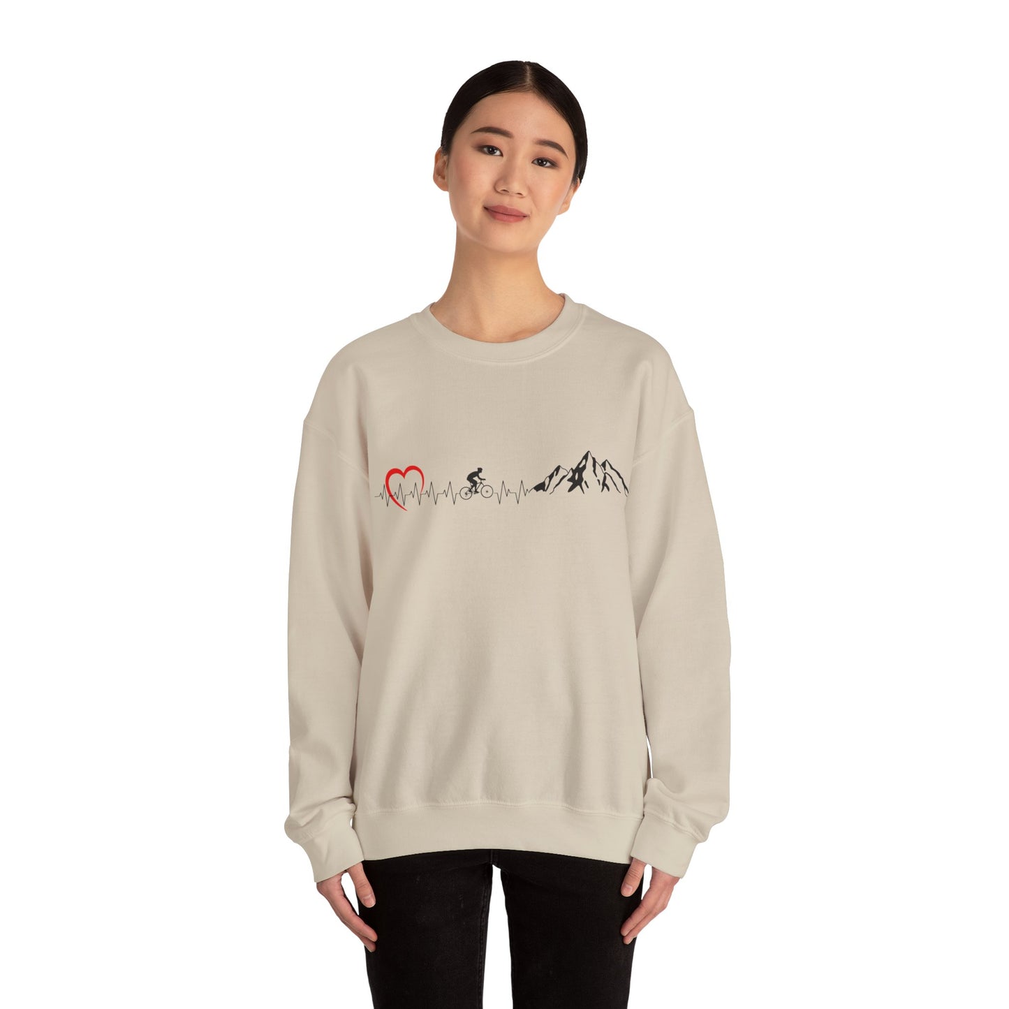 Unisex Sweatshirt - Mountainbikeliebe