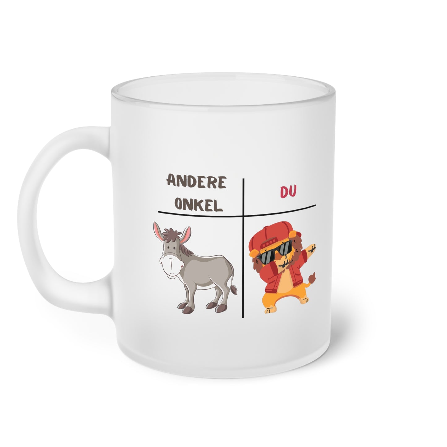 Andere Onkel - Du (2) - Milchglas Tasse