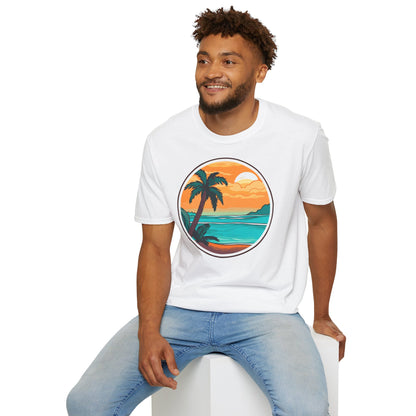 Beach day - Unisex Softstyle T-Shirt