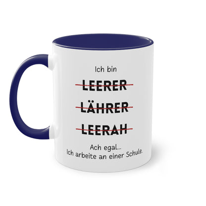 Ich bin Lehrer - Zwei-Ton-Tasse