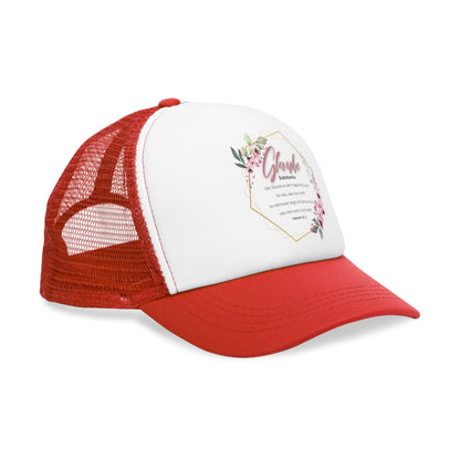 Glaube Substantiv (rosa) - Mesh Cap