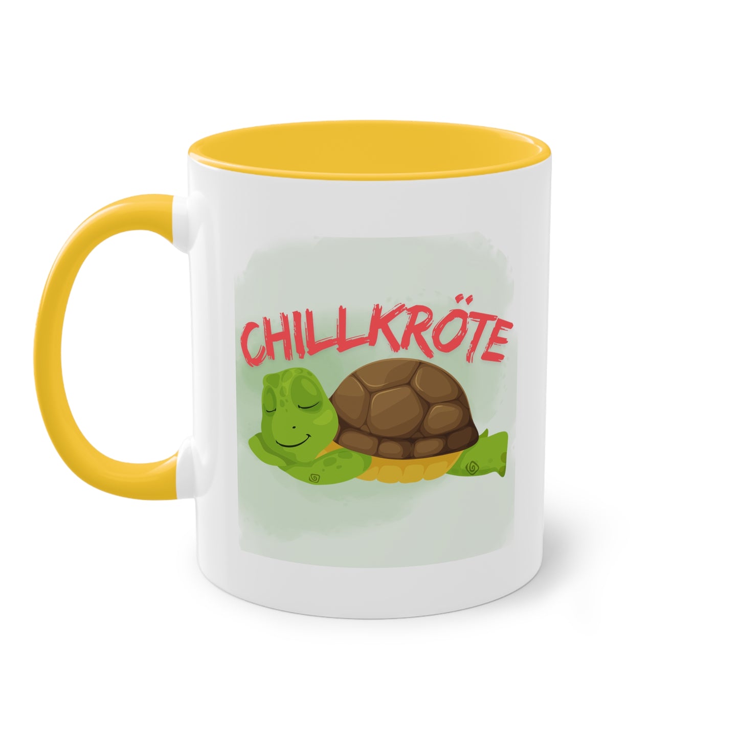 Chillkröte - Zwei-Ton-Kaffeetasse