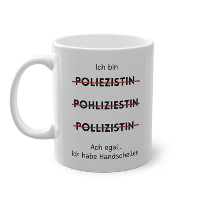Ich bin Polizistin - Kaffeetasse
