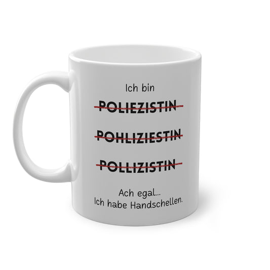 Ich bin Polizistin - Kaffeetasse