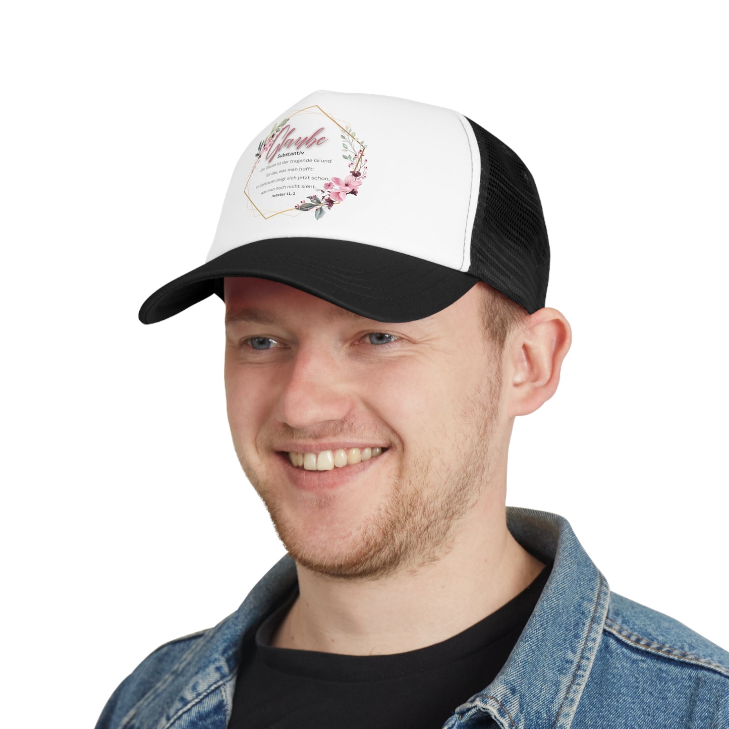 Glaube Substantiv (rosa) - Mesh Cap