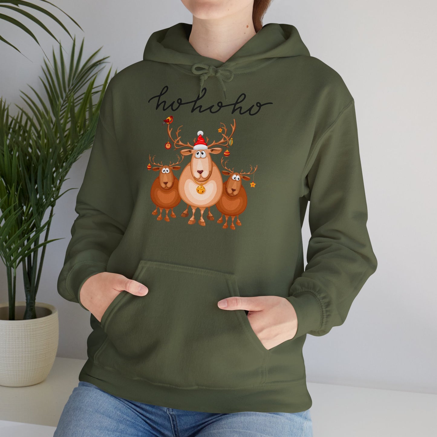 Ho ho ho Rentiere - Hoodie