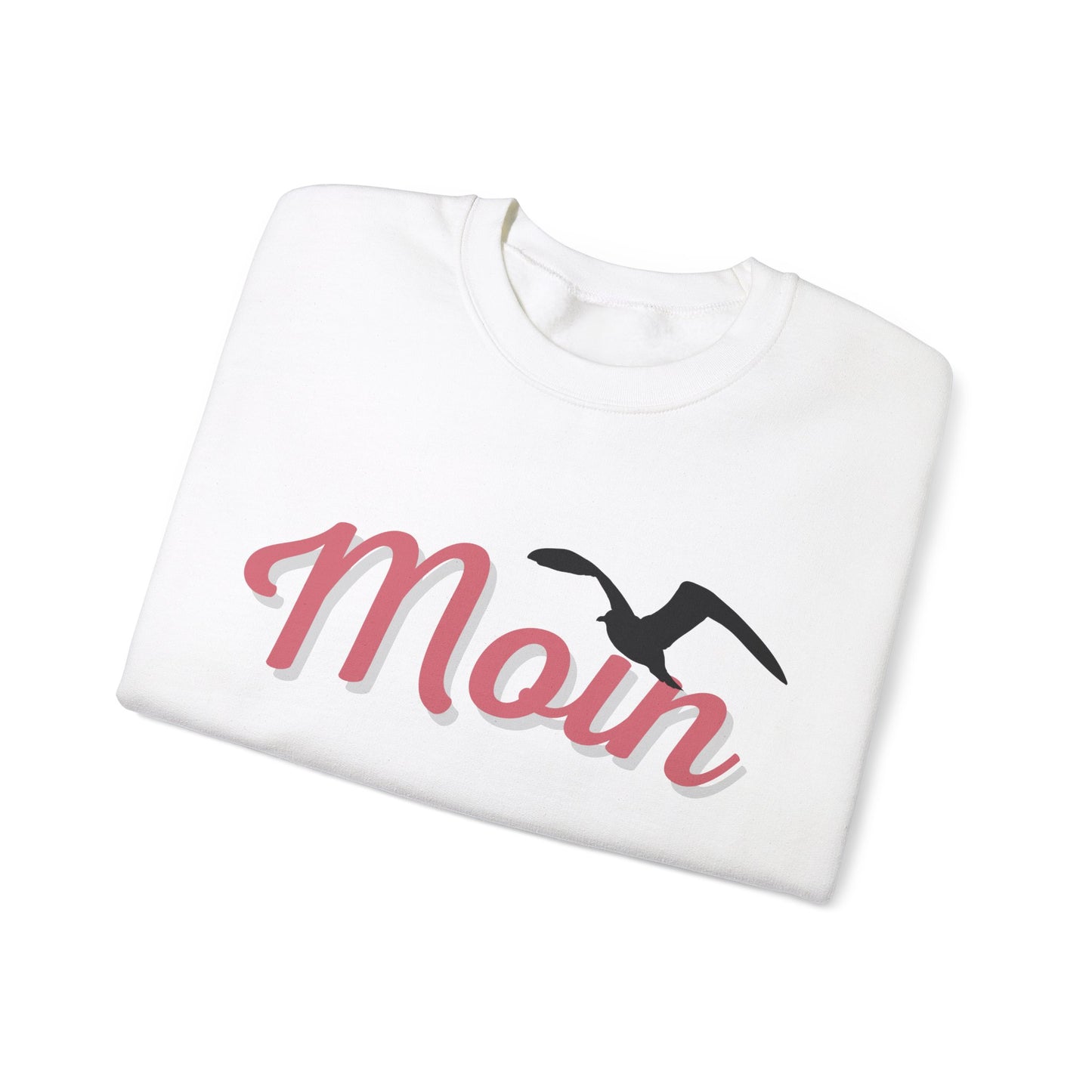 Unisex Sweatshirt - Moin mit Möwe