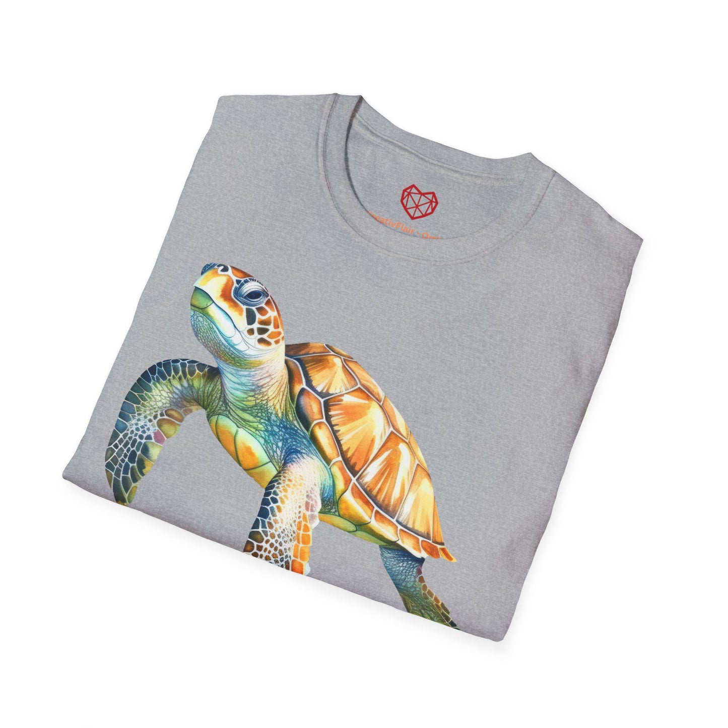 Schildkröte (2) - Unisex Softstyle T-Shirt