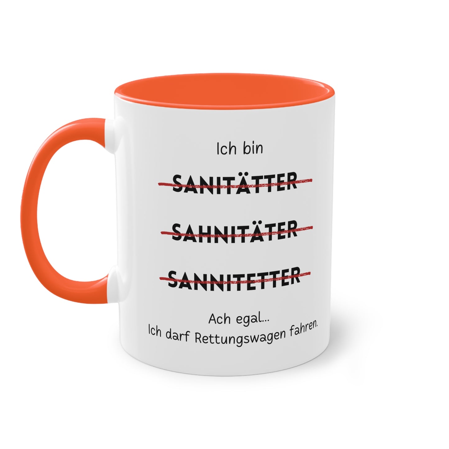Ich bin Sanitäter - Zwei-Ton-Tasse