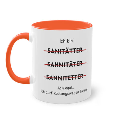 Ich bin Sanitäter - Zwei-Ton-Tasse