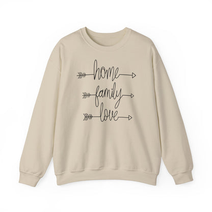 Unisex Sweatshirt - home, family, love