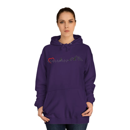 Unisex Hoodie - Mountainbikeliebe