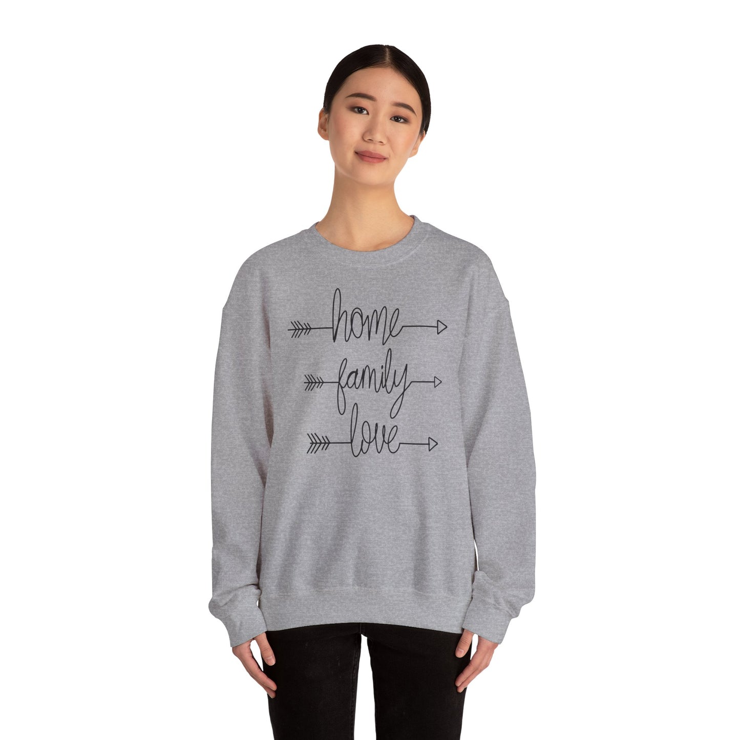 Unisex Sweatshirt - home, family, love