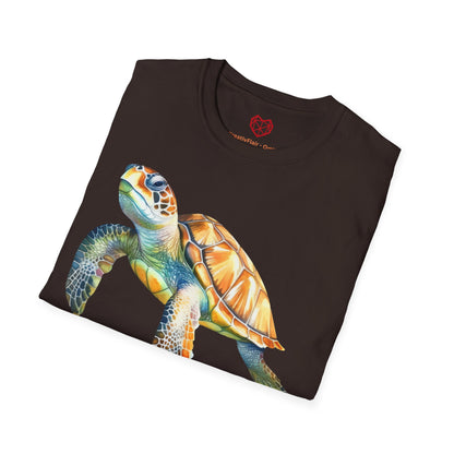 Schildkröte (2) - Unisex Softstyle T-Shirt