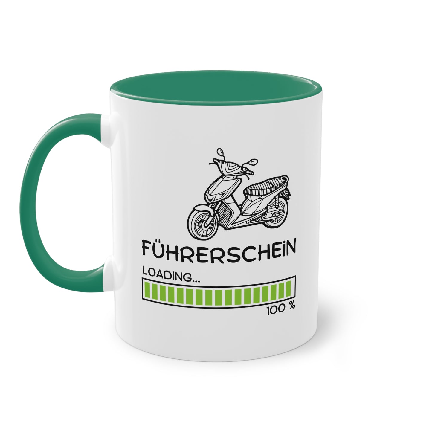 Roller/Mofa Führerschein loading - Zwei-Ton-Tasse