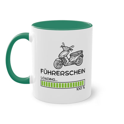 Roller/Mofa Führerschein loading - Zwei-Ton-Tasse