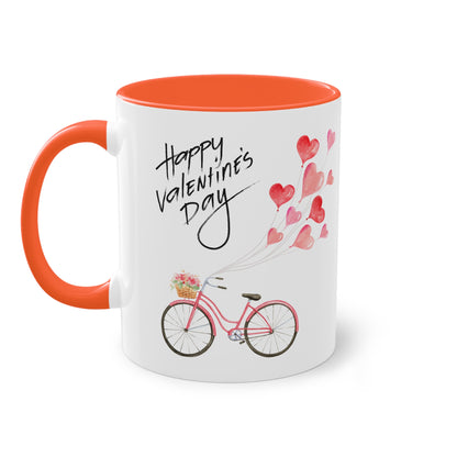 Happy Valentines Day - Zwei-Ton-Tasse