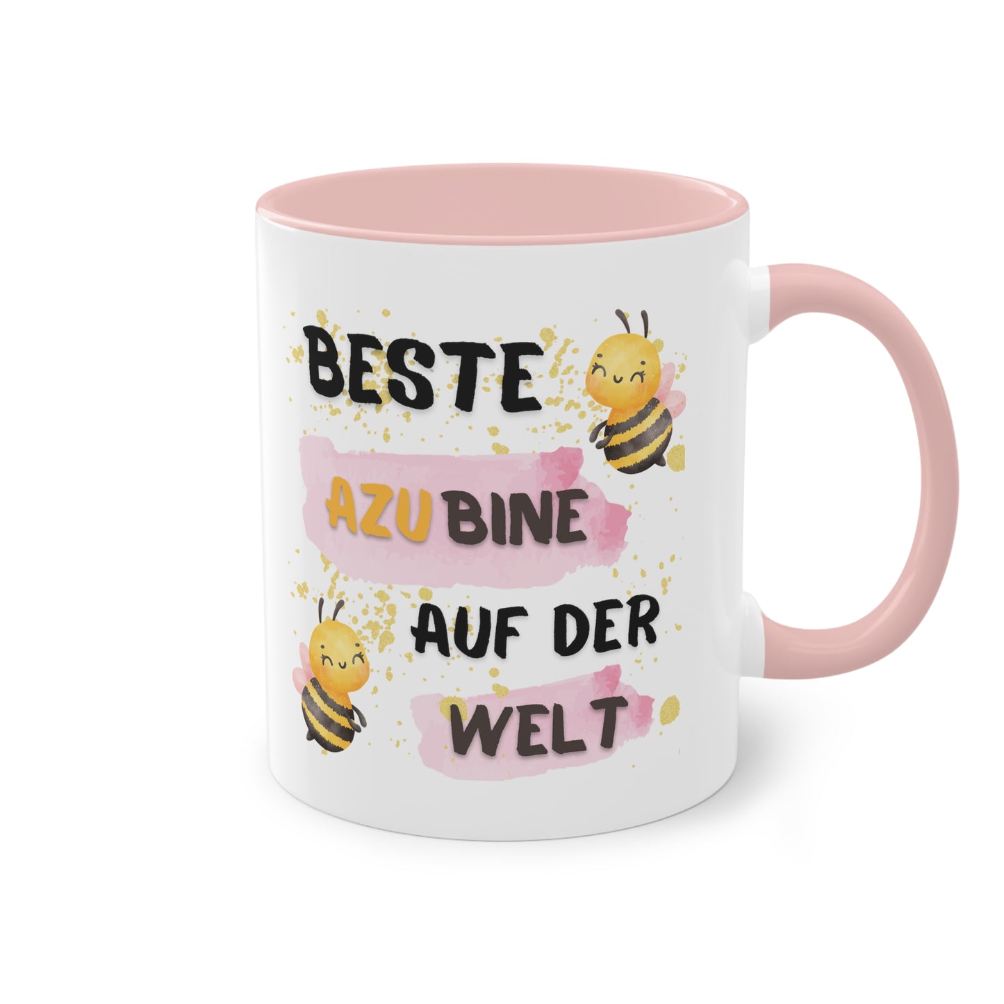 Beste Azubine auf der Welt - Zwei-Ton-Kaffeetasse