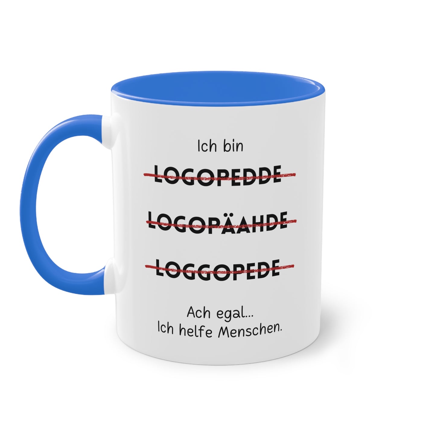 Ich bin Logopäde - Zwei-Ton-Tasse