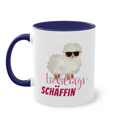 Lieblings-Schäffin - Zwei-Ton-Tasse
