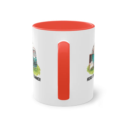 Here comes the summer - Zwei-Ton-Kaffeetasse