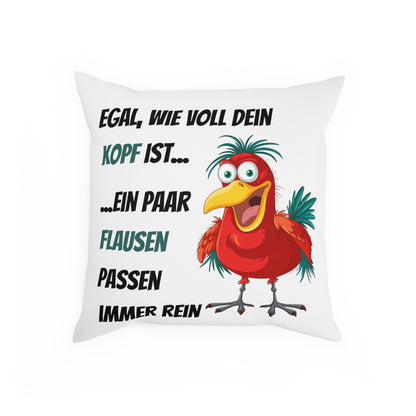 Egal, wie voll dein Kopf ist... - Sofa-/Dekokissen