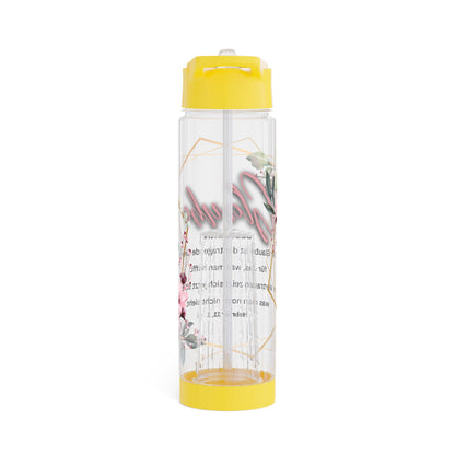 Glaube Substantiv (rosa) - Infuser-Wasserflasche