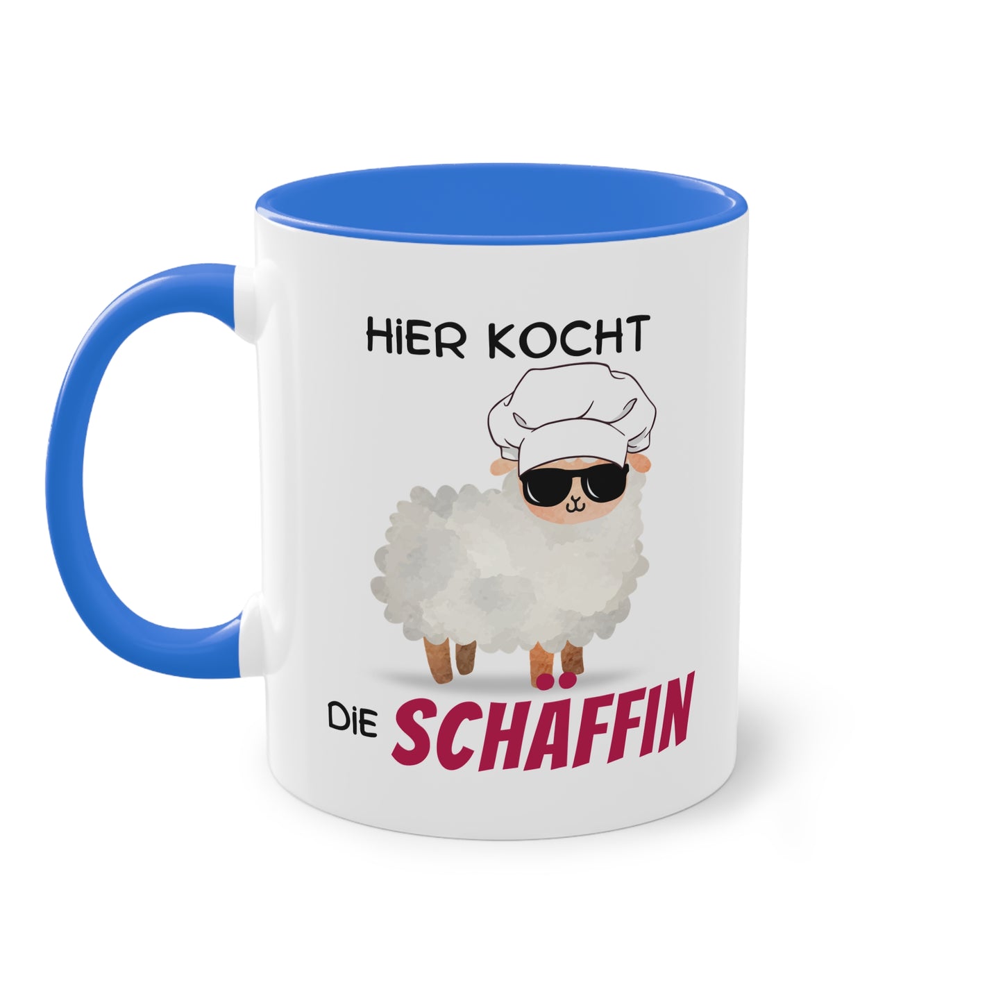 Hier kocht die Schäffin - Zwei-Ton-Tasse