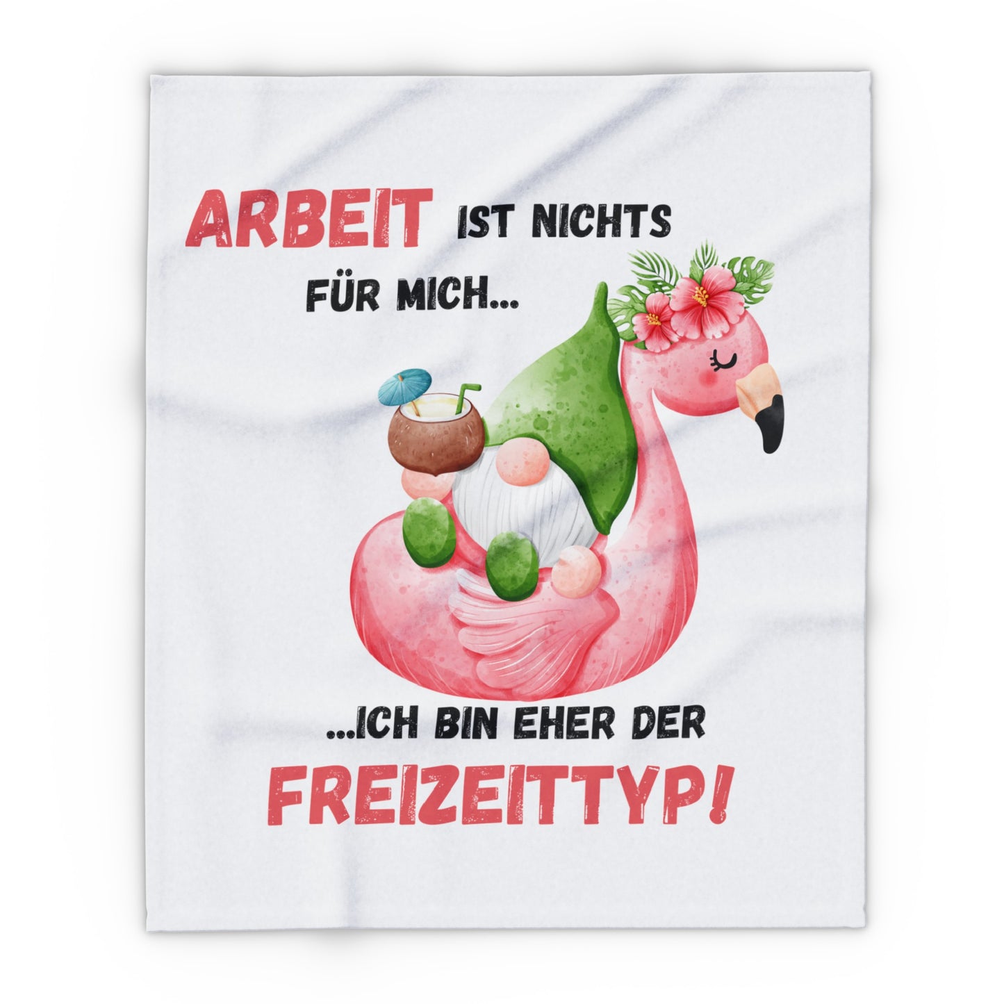 Arbeit ist nichts für mich - Arktische Fleecedecke