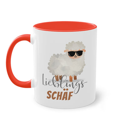 Lieblings-Schäf - Zwei-Ton-Tasse