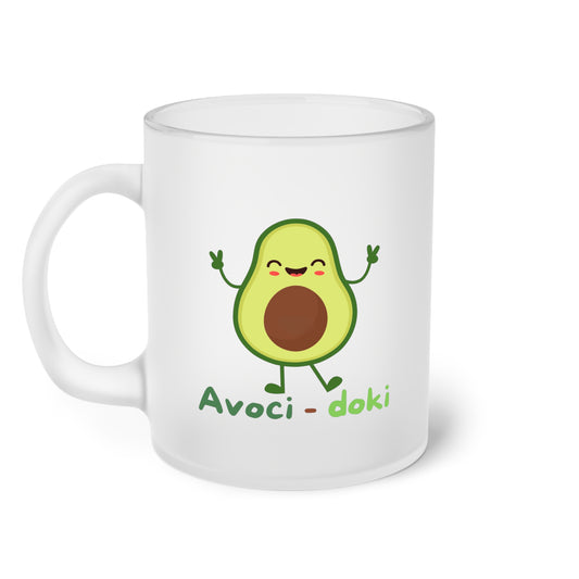 Avoci-doki (2) - Milchglas Tasse