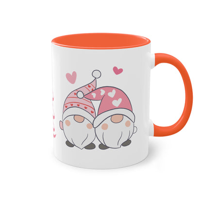 Wichtel Love - Zwei-Ton-Kaffeetasse