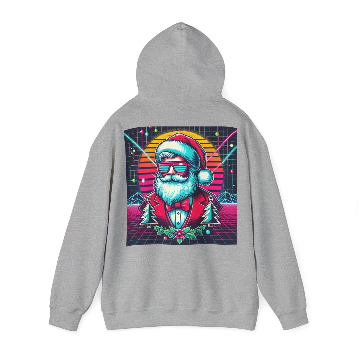 Santa Claus Techno (2) - Hoodie