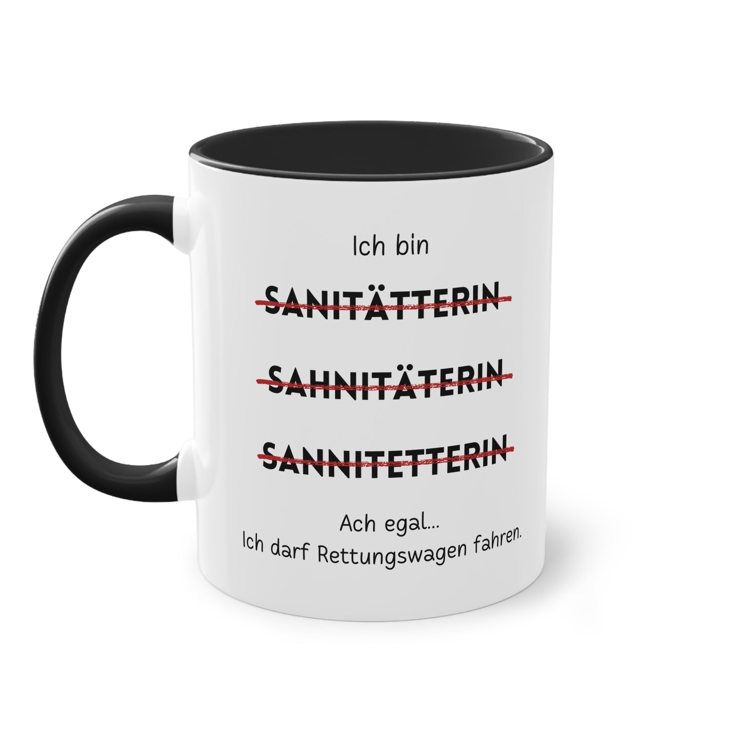 Ich bin Sanitäterin - Zwei-Ton-Tasse