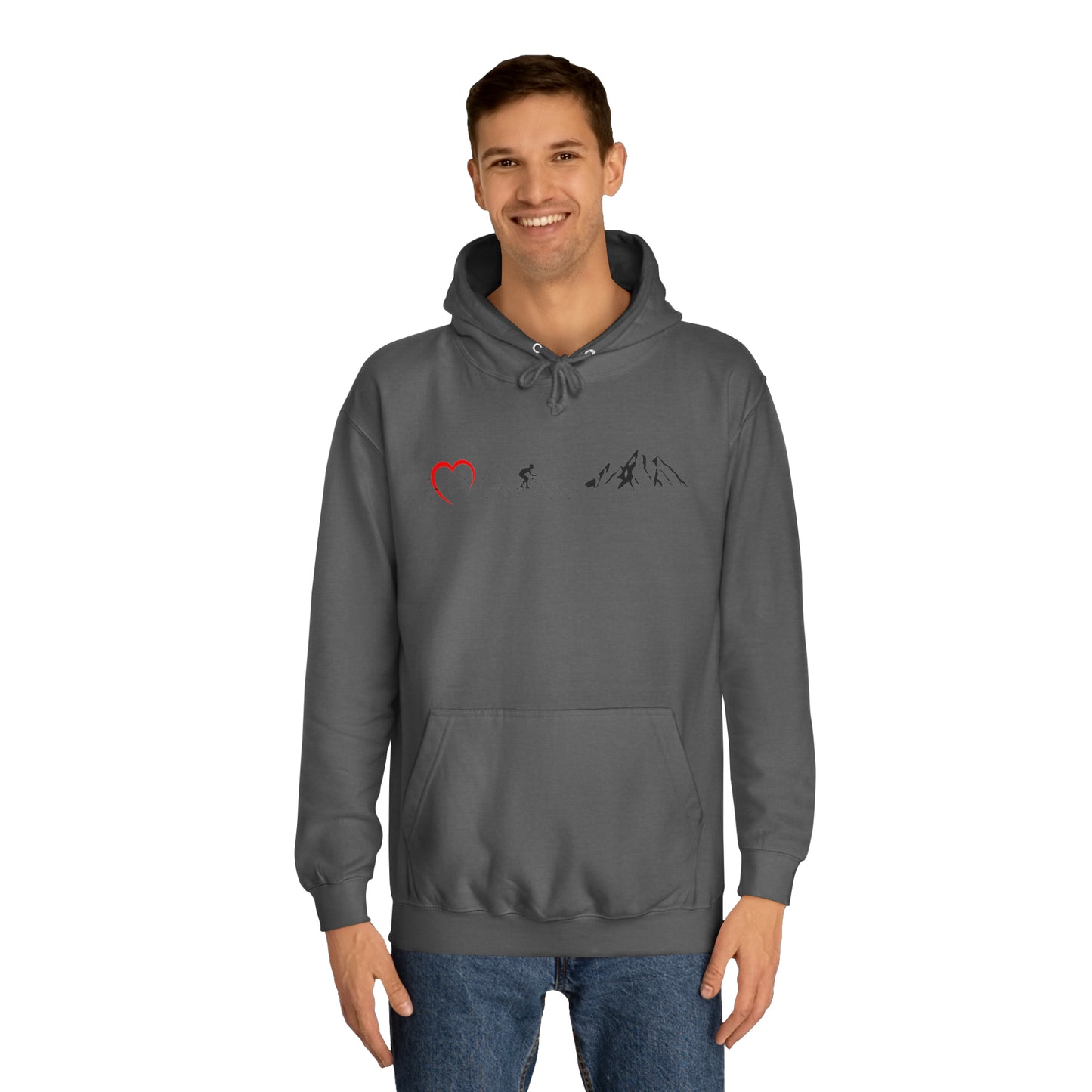 Unisex Hoodie - Mountainbikeliebe