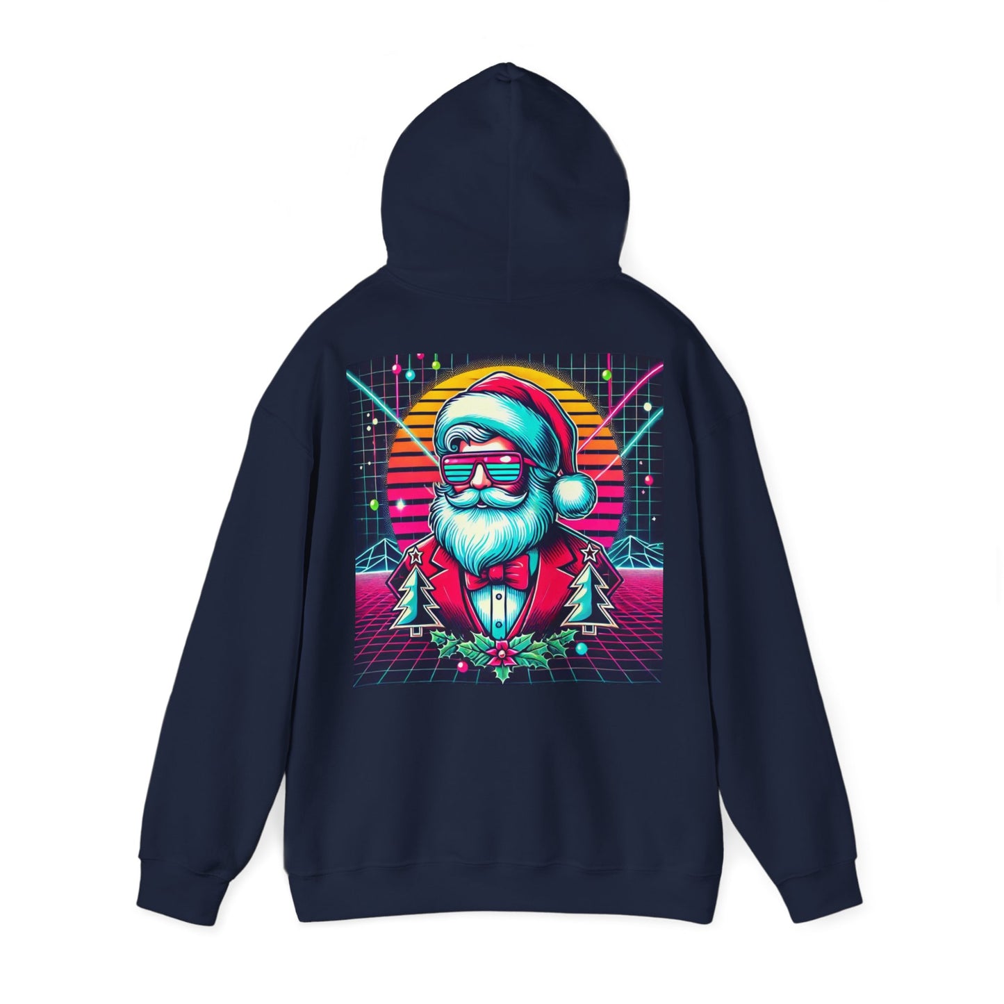 Santa Claus Techno (2) - Hoodie