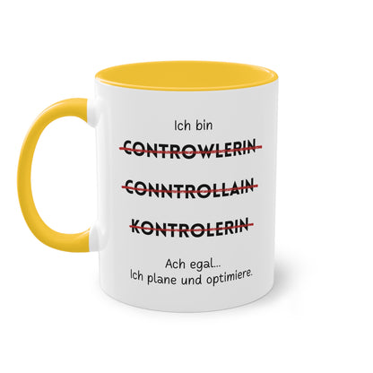 Ich bin Controllerin - Zwei-Ton-Tasse