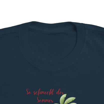 So schmeckt der Sommer - Kleinkind-T-Shirt aus Feinjersey