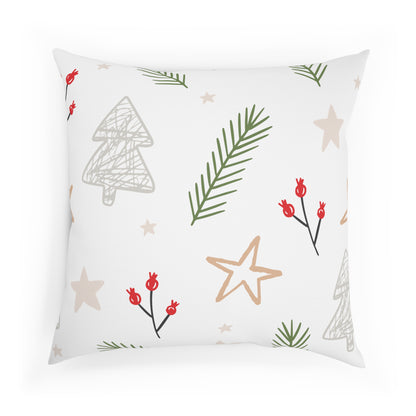 weihnachtliche Symbole - Sofa-/Dekokissen