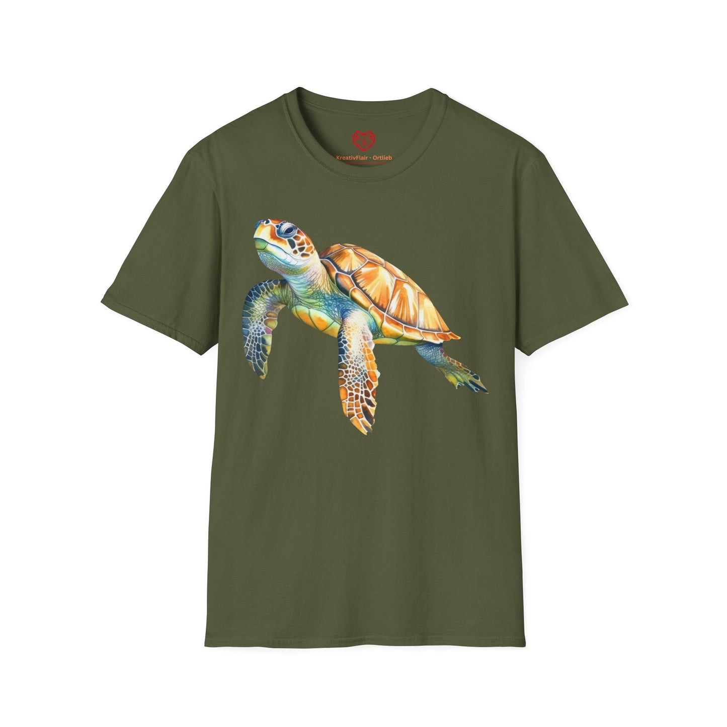 Schildkröte (2) - Unisex Softstyle T-Shirt