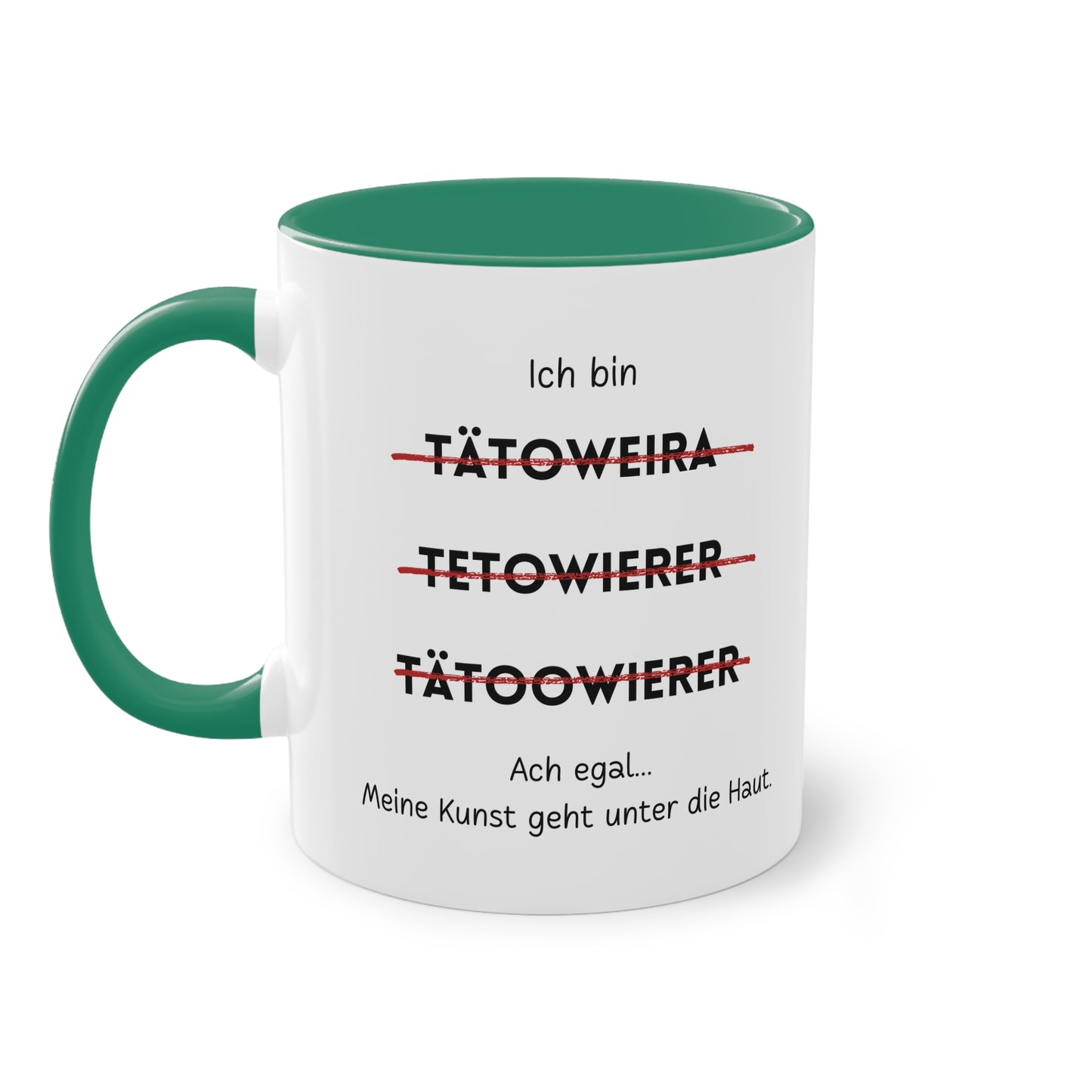Ich bin Tätowierer - Zwei-Ton-Tasse